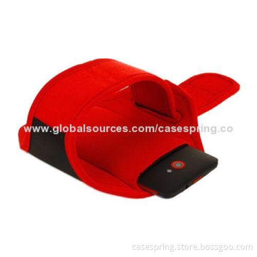Armband for iPhone 4/4S, Made of Neoprene and Nylon, Various Colors are Available